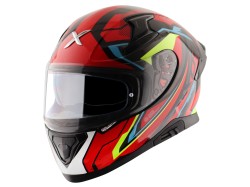 Axor Apex Helmet-Red & Black