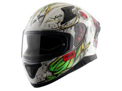 Axor Apex Helmet-White &Red