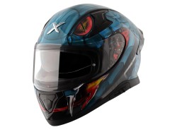 Axor Apex Helmet-Blue & Black