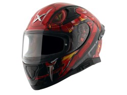 Axor Apex Helmet-Red & Black