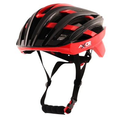 Axor Bicycle Helmet-Black & Red