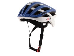 Axor Bicycle Helmet-White & Blue