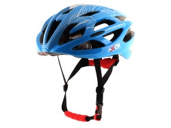 Axor  Bicycle Helmets-Astral Blue & Silver