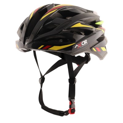 Axor Bicycle Helmet-Black & Yellow