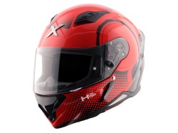 Axor Hunter Helmet-Black & Red