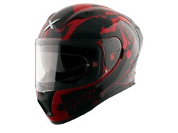 Axor Street Helmet-Black & Red