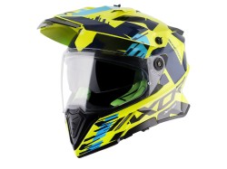 Axor X-cross Helmet-Blue & Neon Yellow