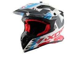 Axor X-cross Helmet-White & Red