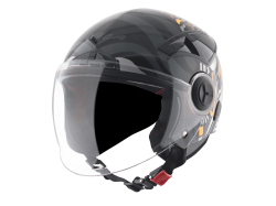 Vega Blaze Helmet-Black & Grey