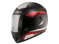 Vega Bolt color - Black & Red Helmet