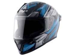 Vega Bolt color - Blue & black Helmet