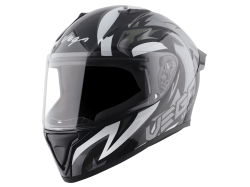 Vega Bolt color - Black & Grey Helmet