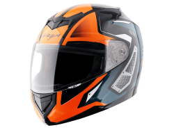 Vega Edge Helmet-Black & Orange