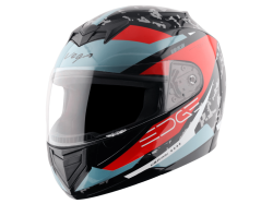 Vega Edge Helmet-Black & red