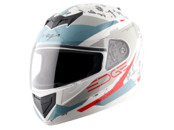 Vega Edge Helmet-White & Red