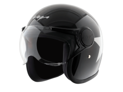 Vega Jet Helmet-Silver & Black