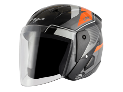 Vega Lark Helmet-Black & Orange