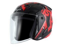 Vega Lark Helmet-Black & Red