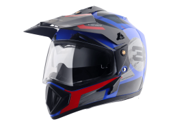 Vega Off Road Helmet-Black & Blue