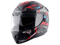 Vega Rapid Helmet-Black & Red