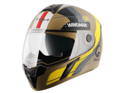 Vega Ryker Helmet-Dull Desert storm & Neon yellow