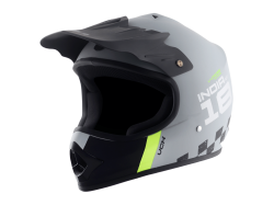 Vega V-cross Helmet-Black & Grey