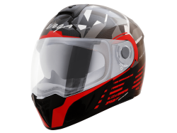 Vega Ryker Helmet-Black & Red