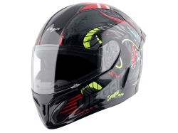 Vega Voyager Helmet-Black & Red