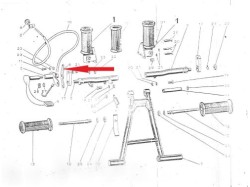 Jawa 250 break pedal arm