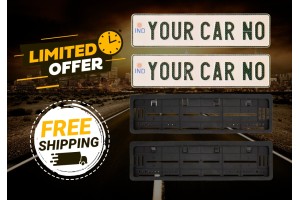 Car Number Plates and Free Frames