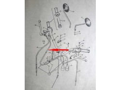 Yamaha RD350 quick throttle cable