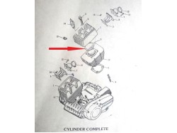 Yamaha RD350 cylinder head Gasket