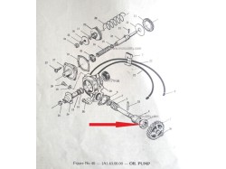 Yamaha RD350 oil pump oil seal