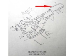 Yamaha RD350 rear stay