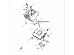 RX100 Gasket, Cylinder Head