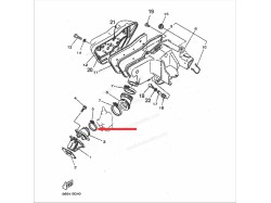 RX100 Mani Fold, clamp assy (hose)