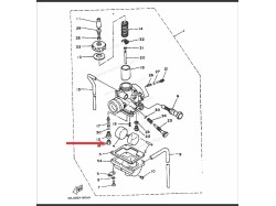 RX135 Carburetor Main Jet 115