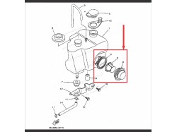 RX135 2T Oil Tank level gauge lens