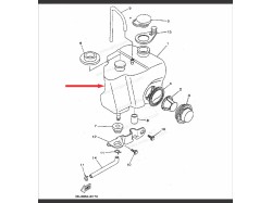 RX135 2T Oil Tank