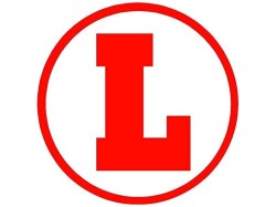 L-Board Learner Driver Vinyl Exterior Decal Red (Pack of 2)