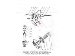 Yezdi Classic clutch lever