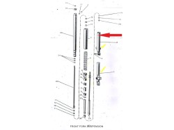 Yezdi Classic suspension slider set