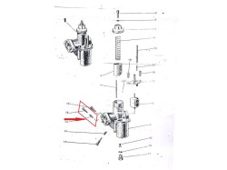 Yezdi Classic carbureter spring and adjesting screw