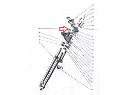 Yezdi Classic front fork holder set