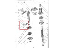 Yezdi Classic engine speedo meter drive oe