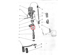 Yezdi Classic kick starter shaft spring