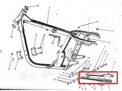 Yezdi Classic chassis seal bush cup set